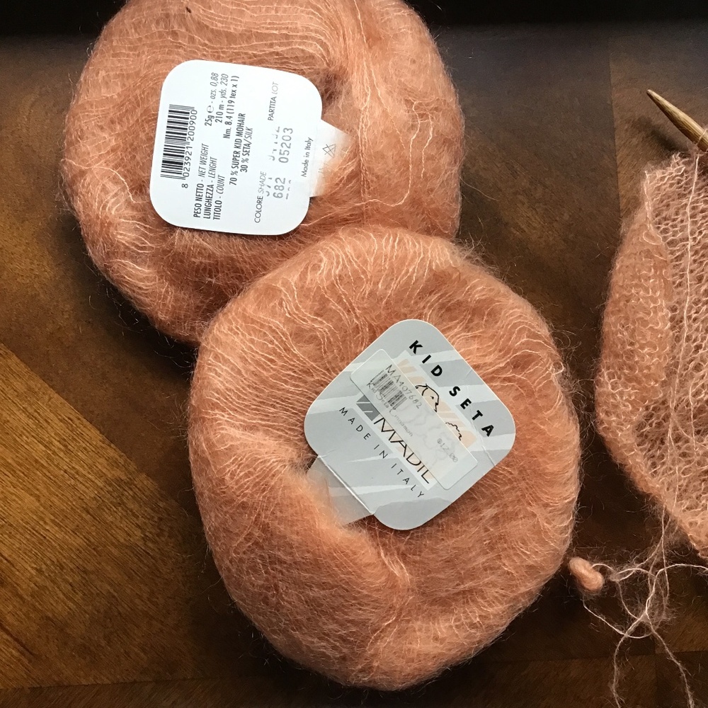 Mohair Silk Yarn